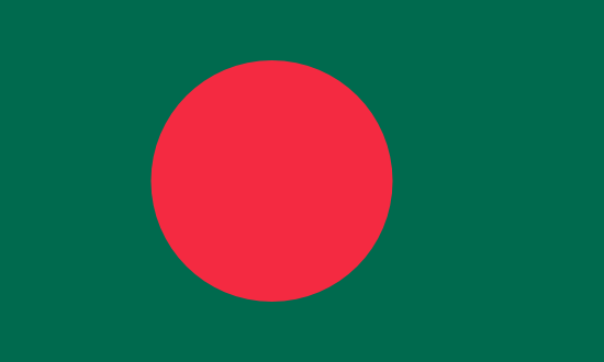 Flag of  bangladesh