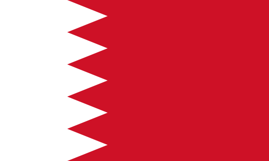 National Flag of Bahrain