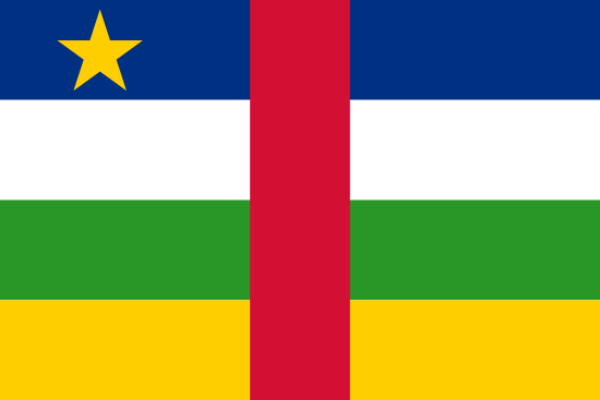 National Flag of Central African Rep.