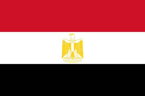 National Flag of Egypt