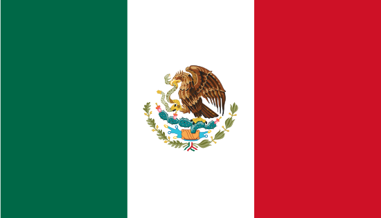 Flag of  mexico