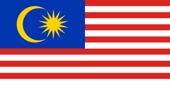Flag of  malaysia
