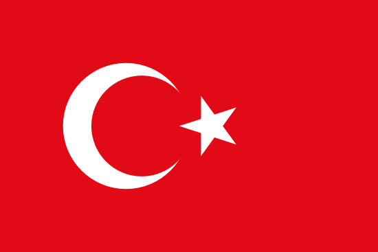 Flag of  turkey